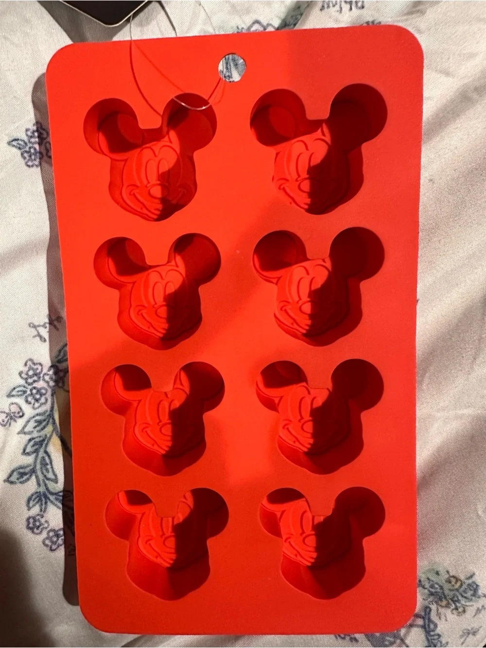 Disney Red Mickey Mouse Silicone Mold Ice Tray